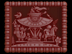 Relief Modello 3D