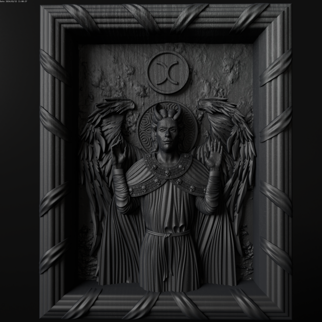 Relief 3D Модель .c4d .max .obj .3ds .fbx .stl .blend 