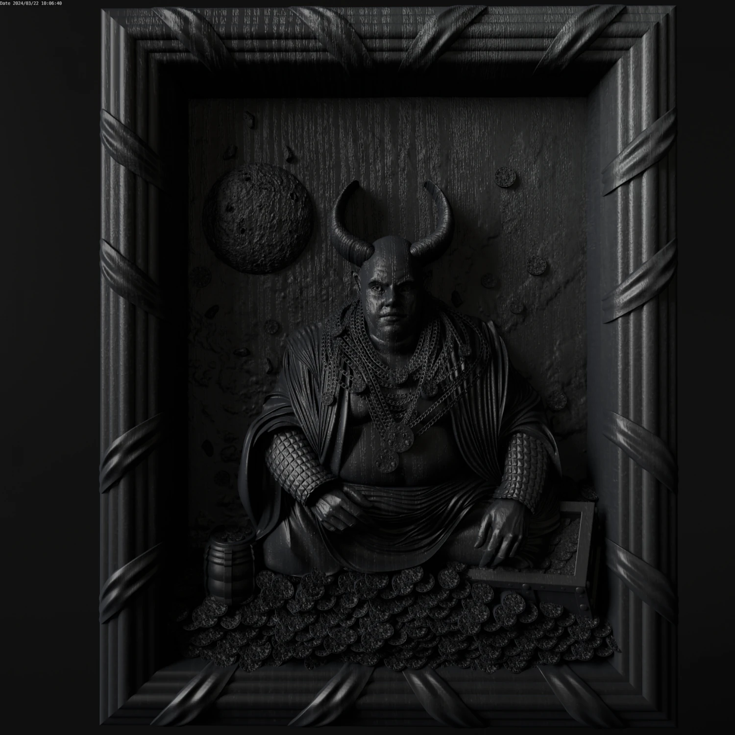 Al&iacute;vio Modelo 3D .c4d .max .obj .3ds .fbx .stl .blend 