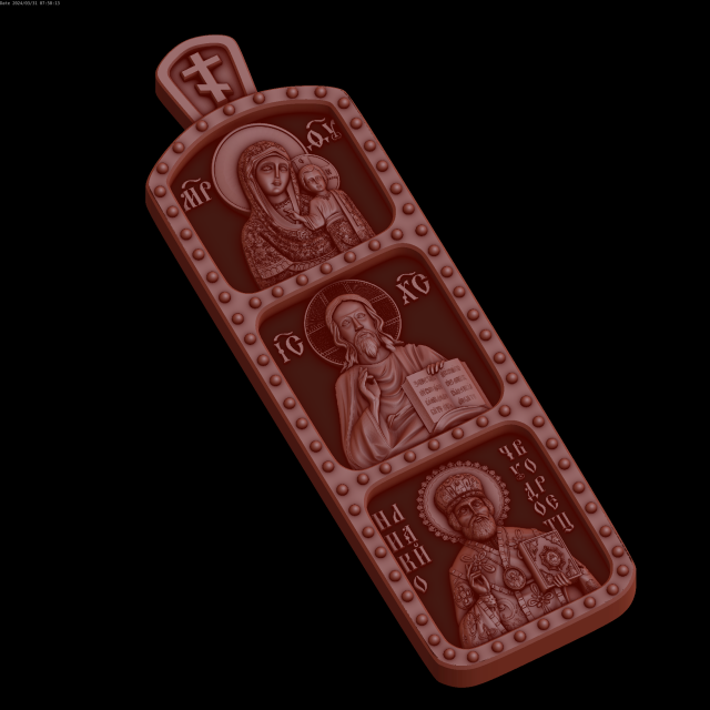 Relief 3D Model .c4d .max .obj .3ds .fbx .stl .blend