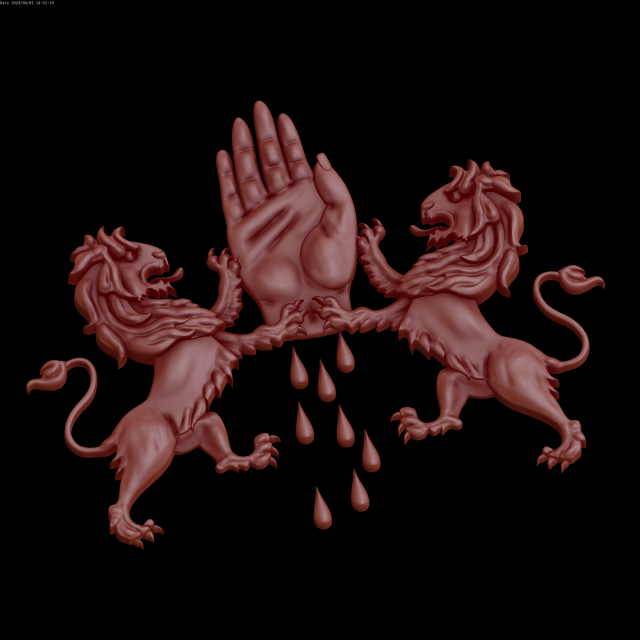 Relief 3D Модель .c4d .max .obj .3ds .fbx .stl .blend