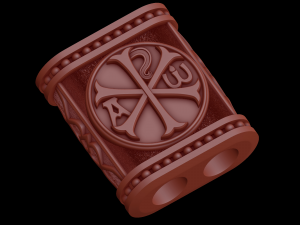 Relief 3D-Modell