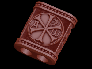 Relief 3D-Modell
