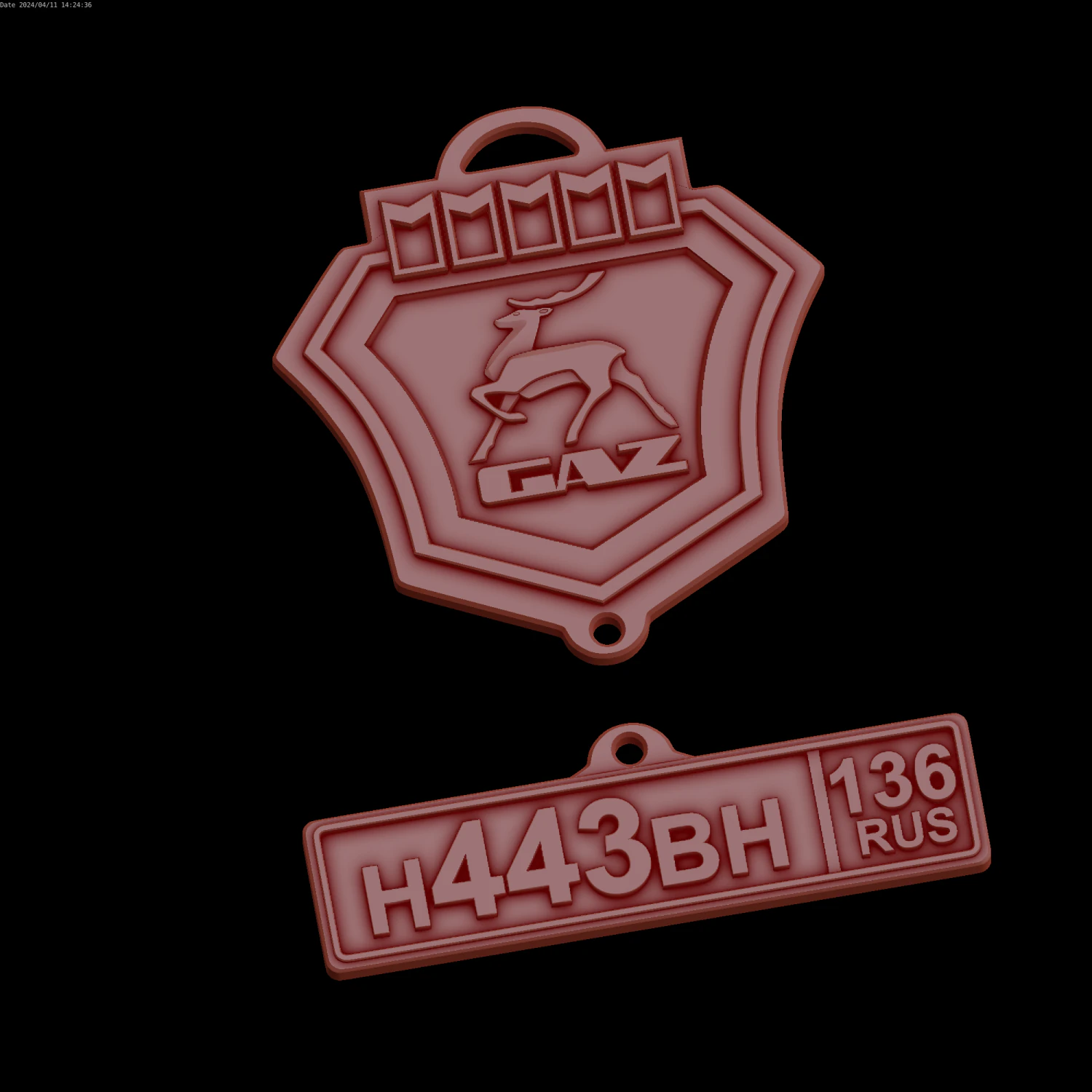 Relief 3D Model .c4d .max .obj .3ds .fbx .stl .blend 