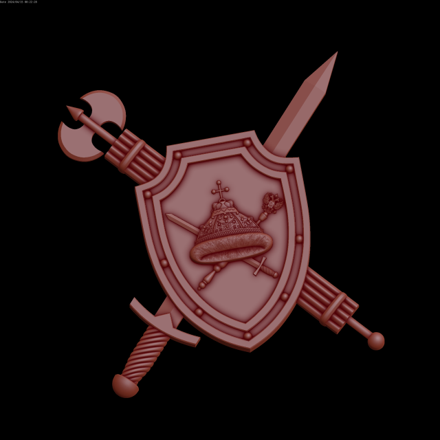 Relief 3D 모델 .c4d .max .obj .3ds .fbx .stl .blend 