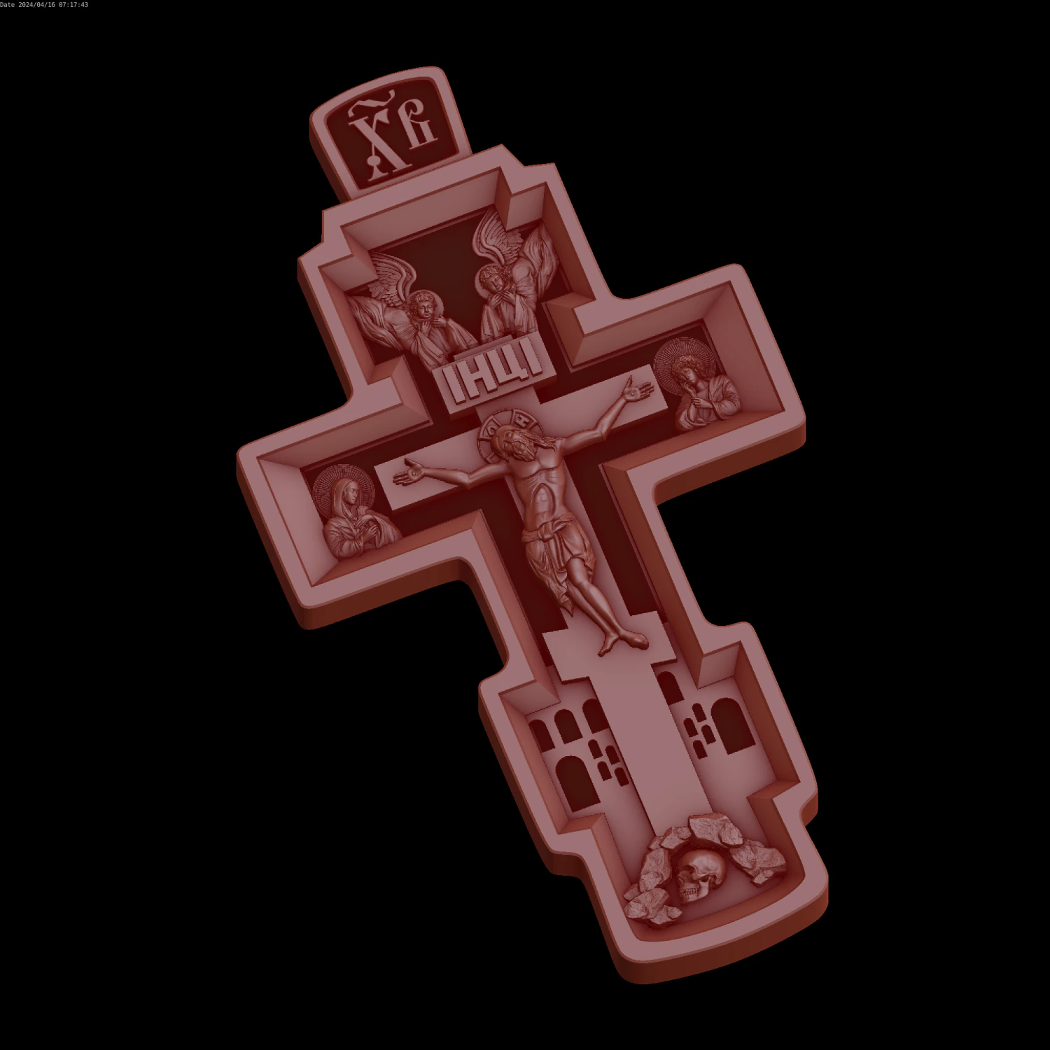 Relief 3D Model .c4d .max .obj .3ds .fbx .stl .blend 