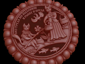 рельєф 3D Модель