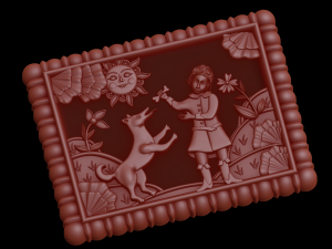 Relief 3D Model
