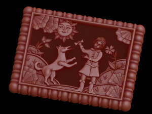 Relief 3D Model