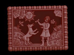 Relief 3D Model