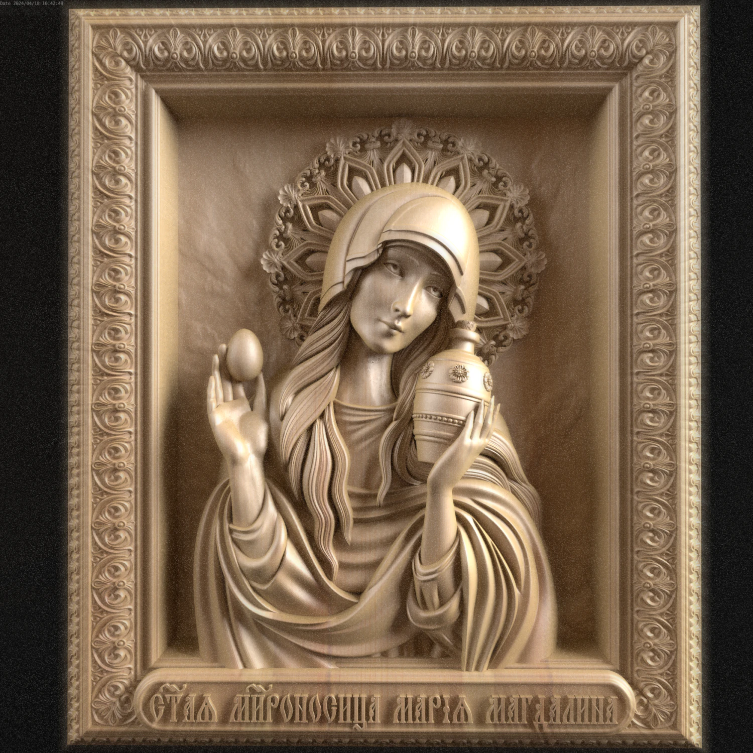 Relief 3D Model .c4d .max .obj .3ds .fbx .stl .blend 