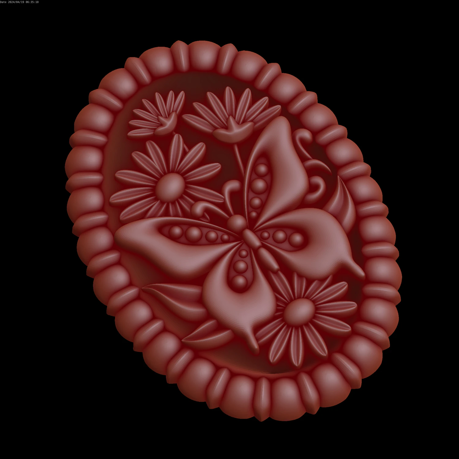 Relief 3D Model .c4d .max .obj .3ds .fbx .stl .blend 