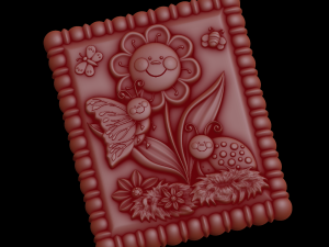 Relief 3D Model