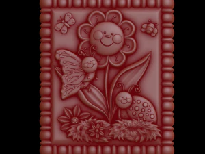 Relief 3D Model