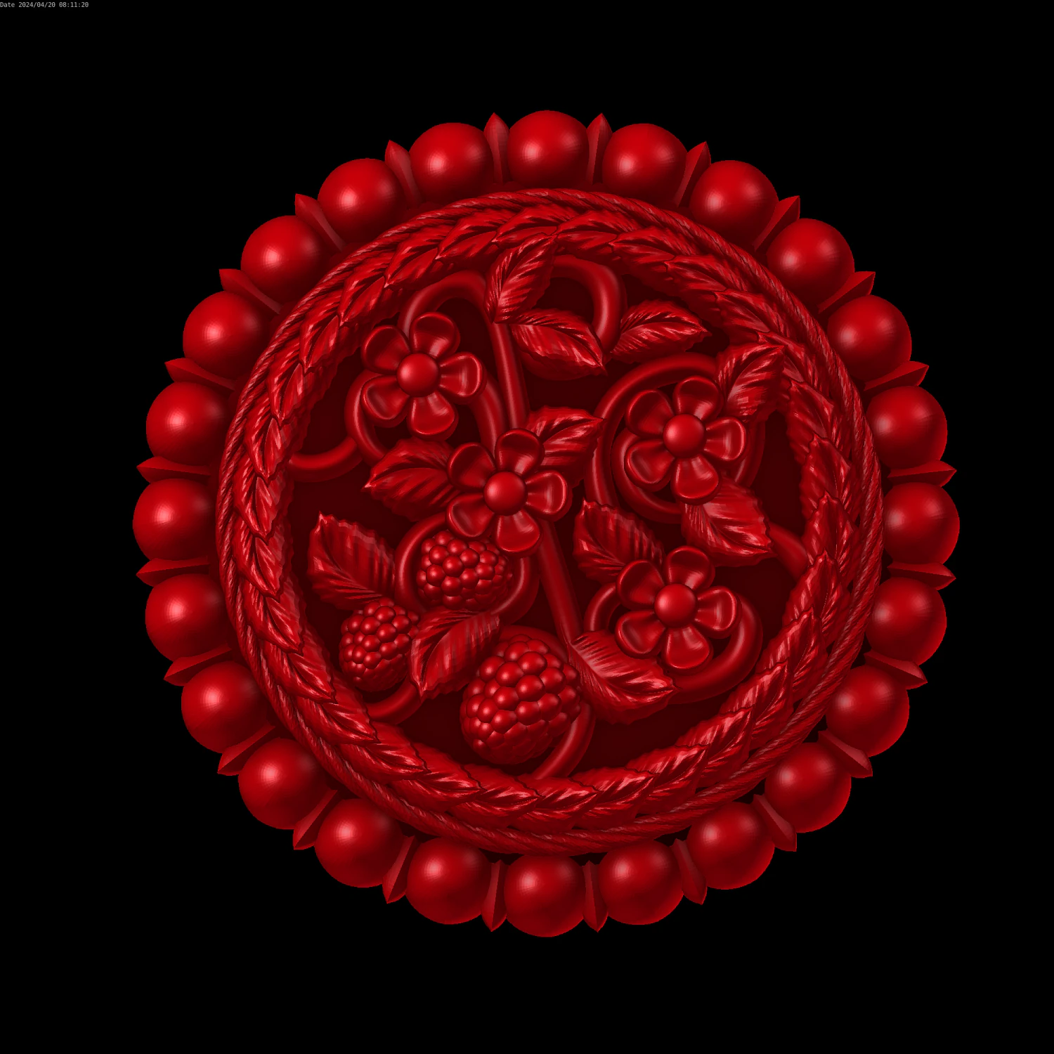 Relief 3D Model .c4d .max .obj .3ds .fbx .stl .blend