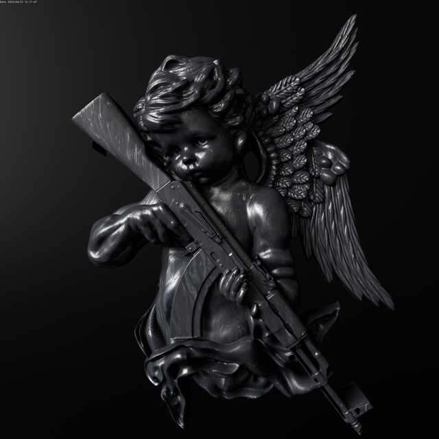 Relief 3D Model .c4d .max .obj .3ds .fbx .stl .blend 