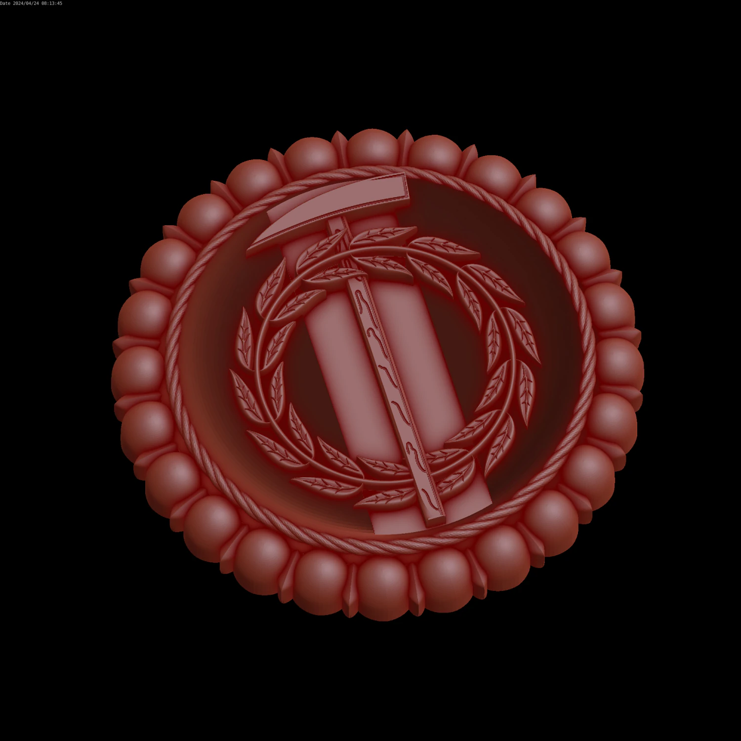 Relief 3D Model .c4d .max .obj .3ds .fbx .stl .blend 
