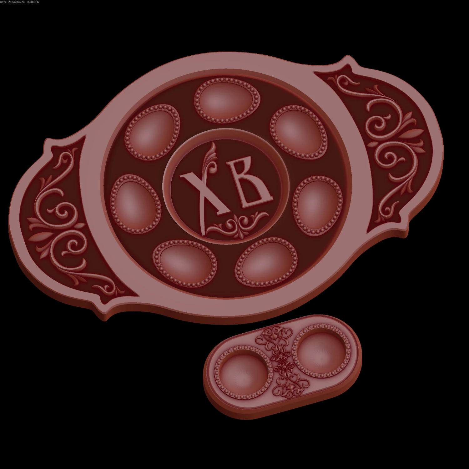 Relief 3D Model .c4d .max .obj .3ds .fbx .stl .blend 