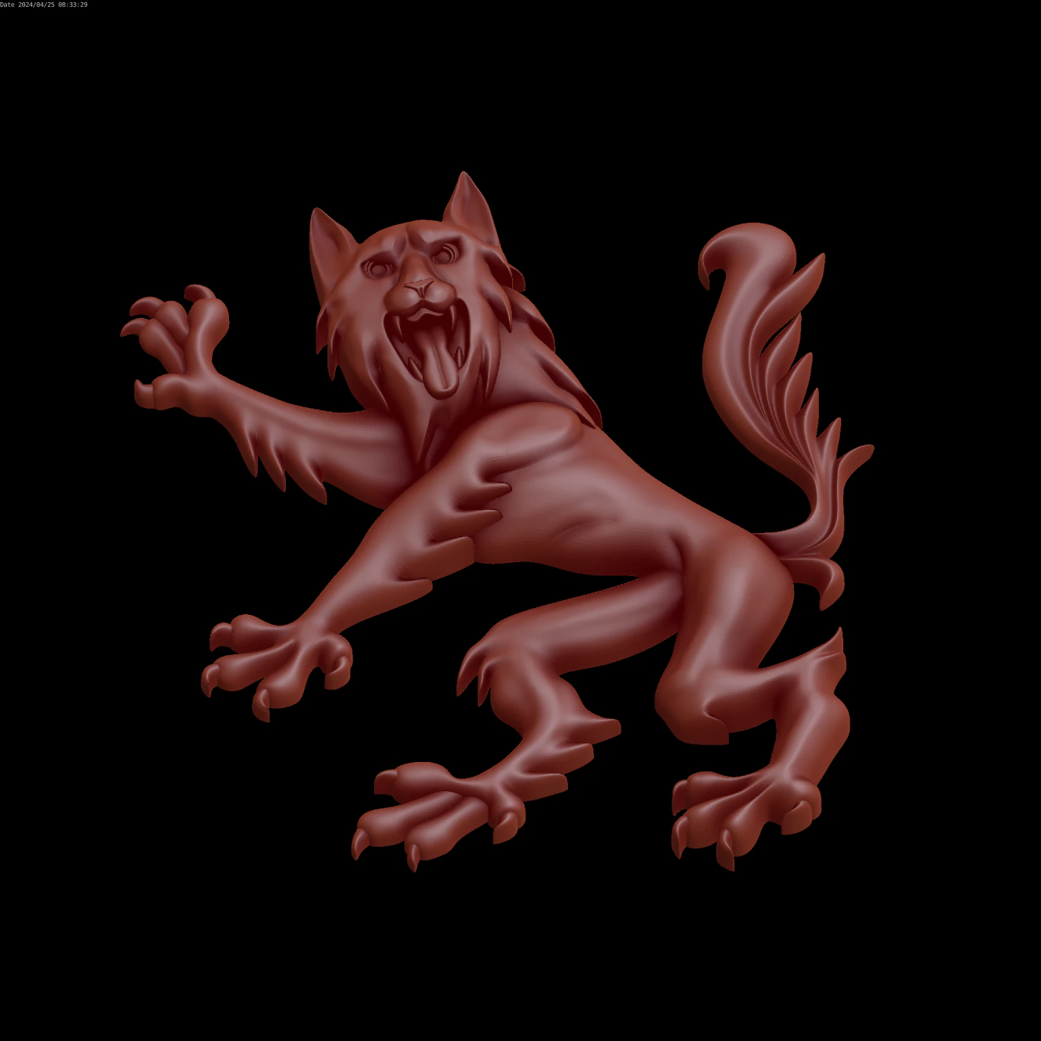 Relief 3D Model .c4d .max .obj .3ds .fbx .stl .blend 