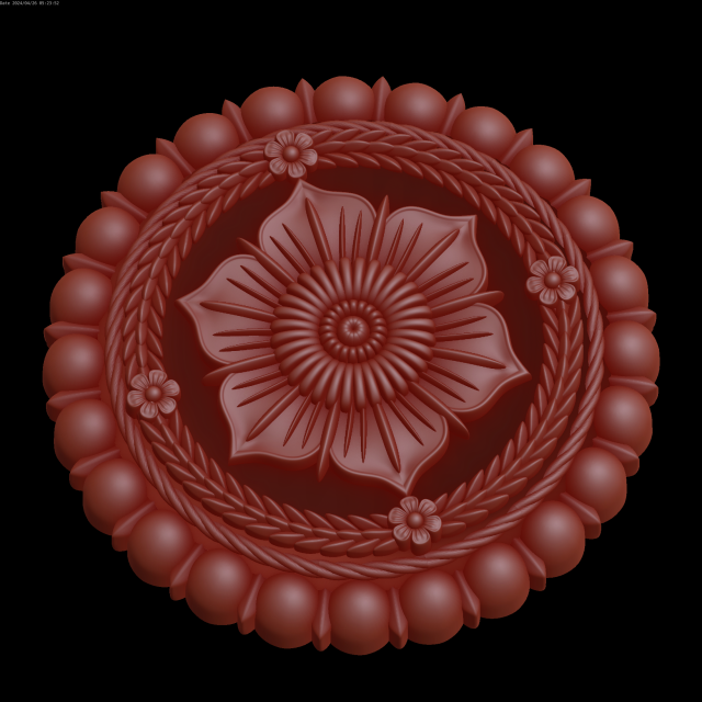 Relief 3D Model .c4d .max .obj .3ds .fbx .stl .blend 