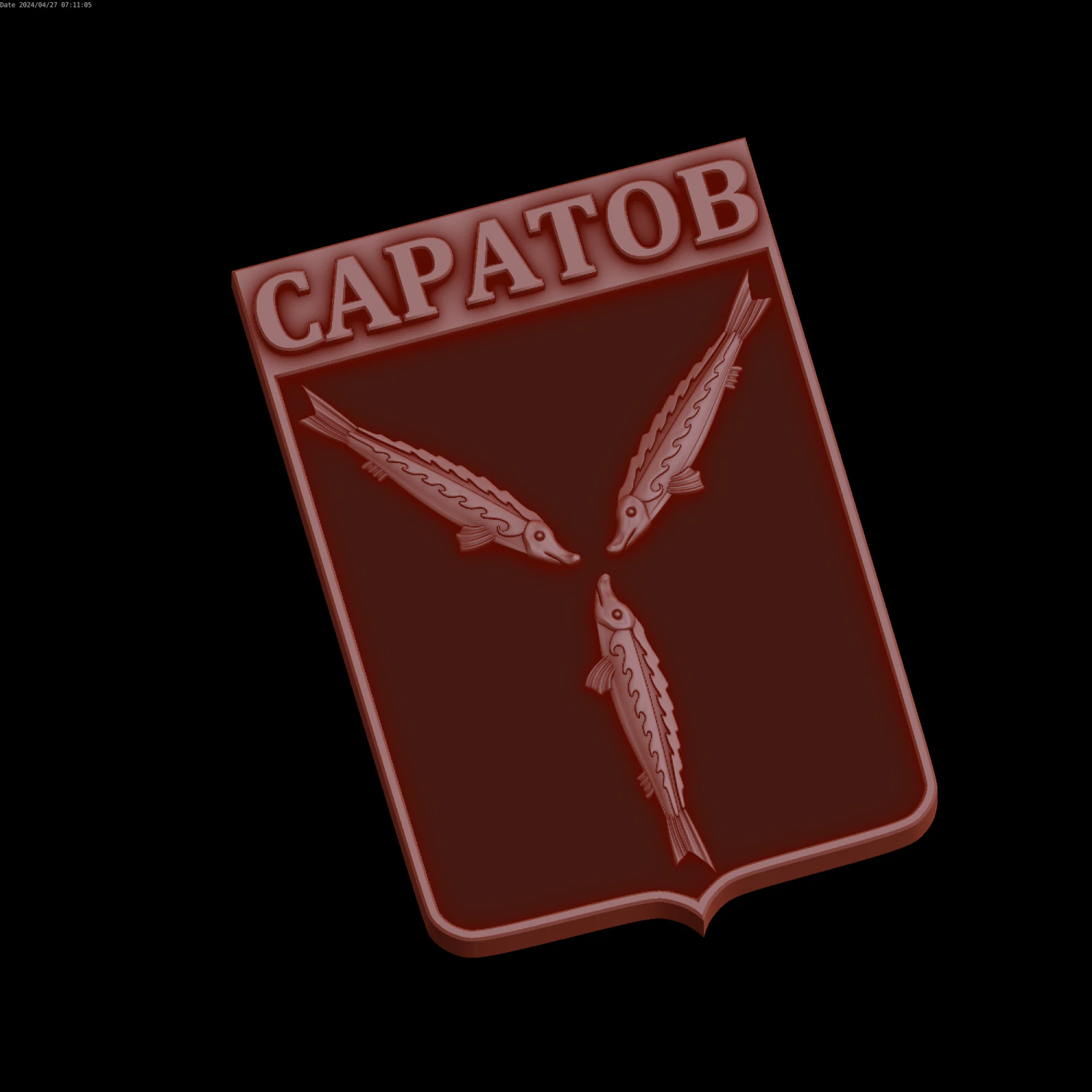 Relief 3D Model .c4d .max .obj .3ds .fbx .stl .blend 