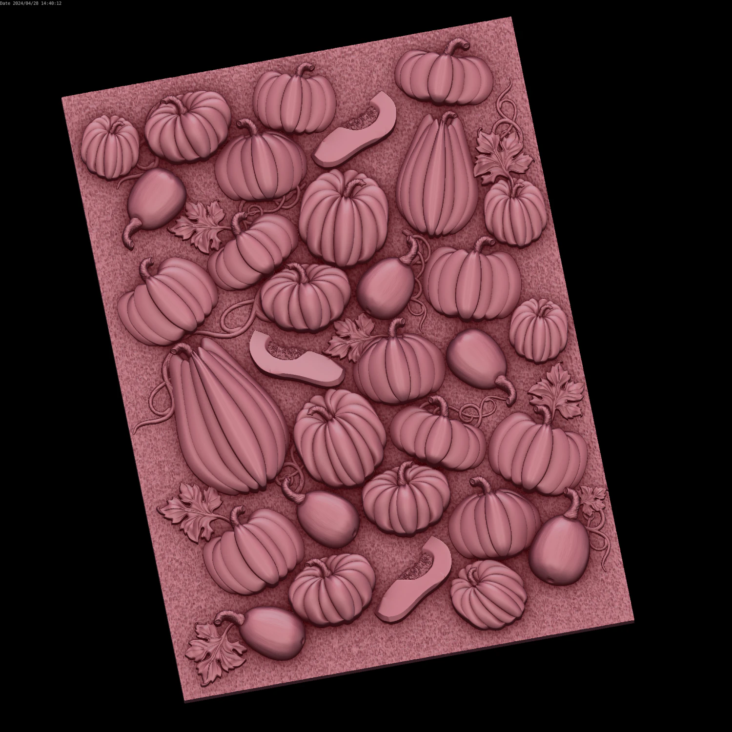 Relief 3D Model .c4d .max .obj .3ds .fbx .stl .blend 