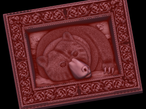 Relief Model 3D