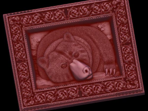 Relief 3D Model