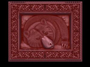 Relief 3D Model