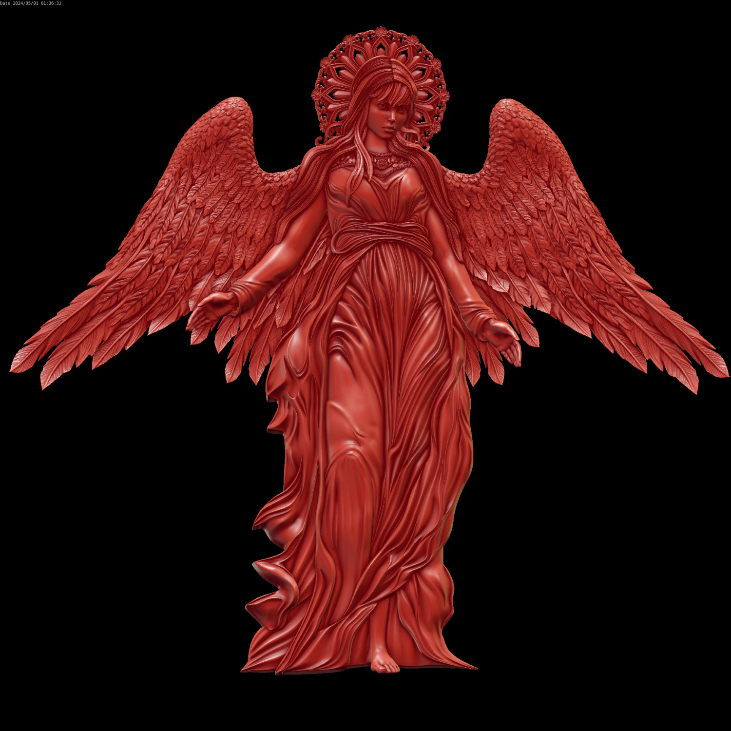 Relief 3D Model .c4d .max .obj .3ds .fbx .stl .blend 