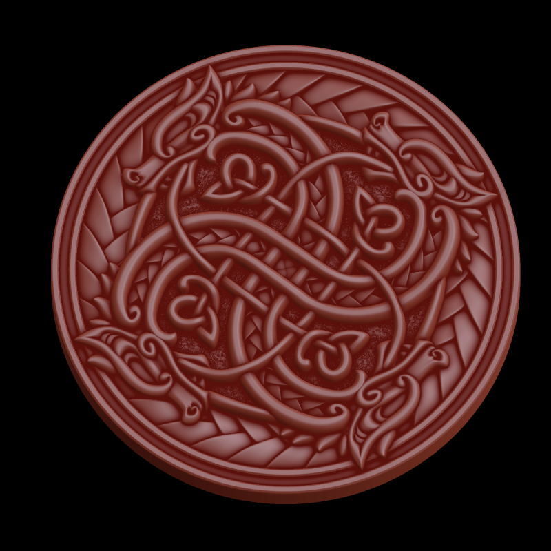 Relief 3D Model .c4d .max .obj .3ds .fbx .stl .blend