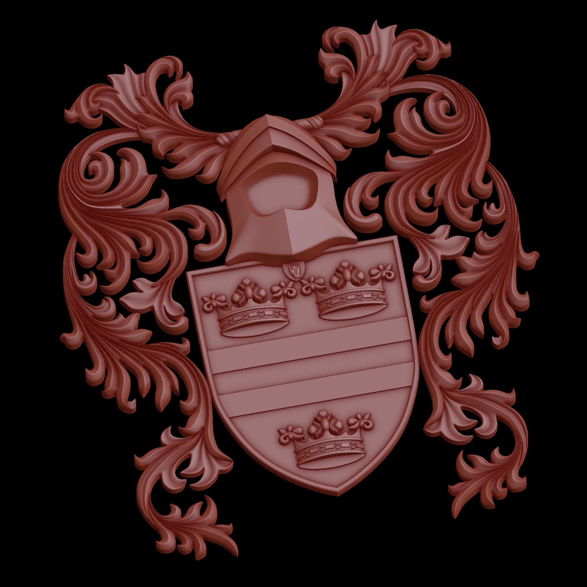 Relief 3D Model .c4d .max .obj .3ds .fbx .stl .blend 