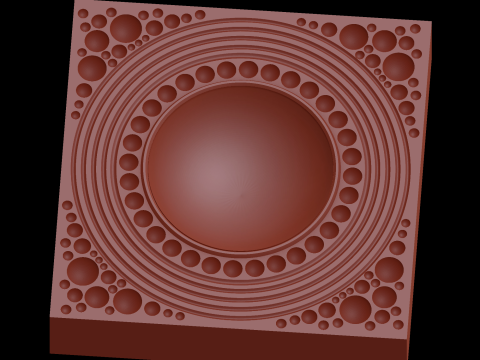 Relief 3D Modell