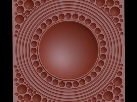 Relief 3D Modell