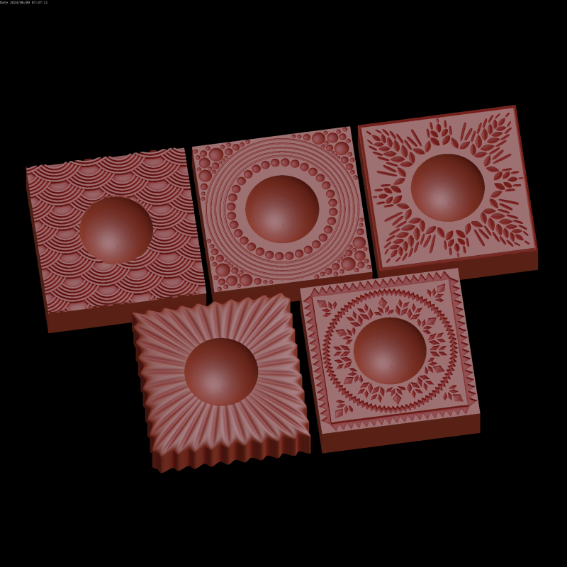 Relief Model 3D .c4d .max .obj .3ds .fbx .stl .blend 