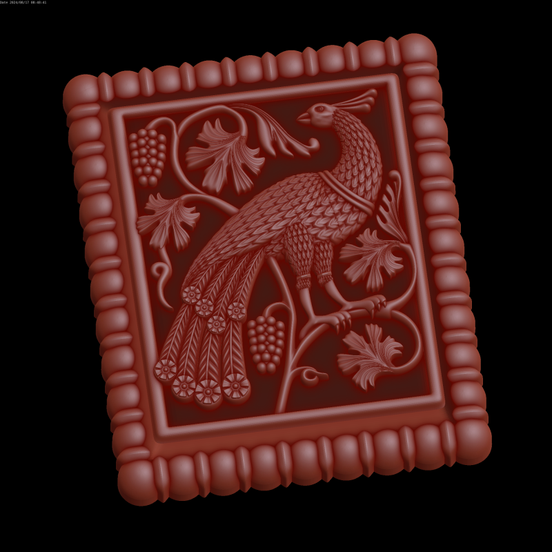 Relief Model 3D .c4d .max .obj .3ds .fbx .stl .blend 