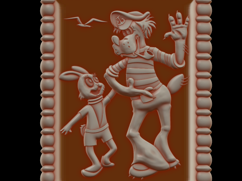 Relief Modelo 3D