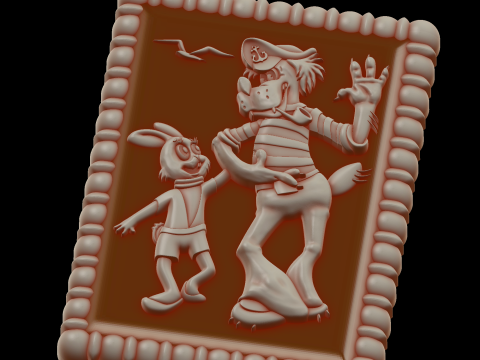 Relief Model 3D
