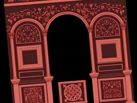 Relief Modelo 3D