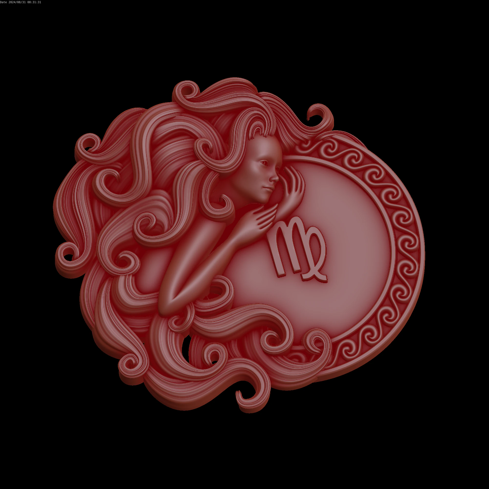 Relief 3D Model .c4d .max .obj .3ds .fbx .stl .blend 