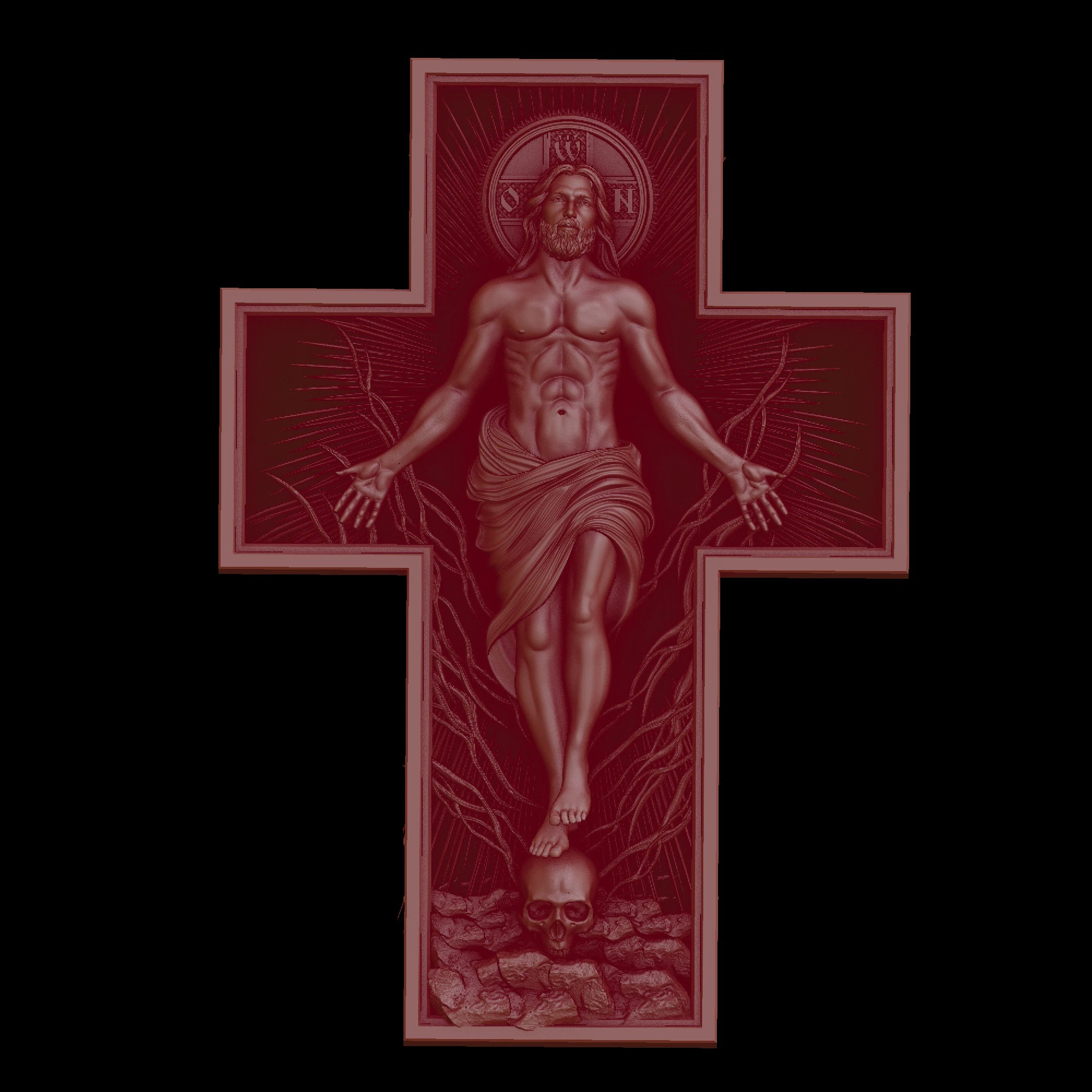 Relief 3D Model .c4d .max .obj .3ds .fbx .stl .blend 