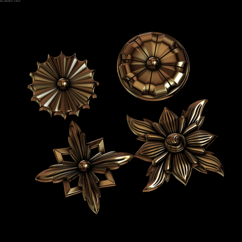 Relief 3D 모델 .c4d .max .obj .3ds .fbx .stl .blend 