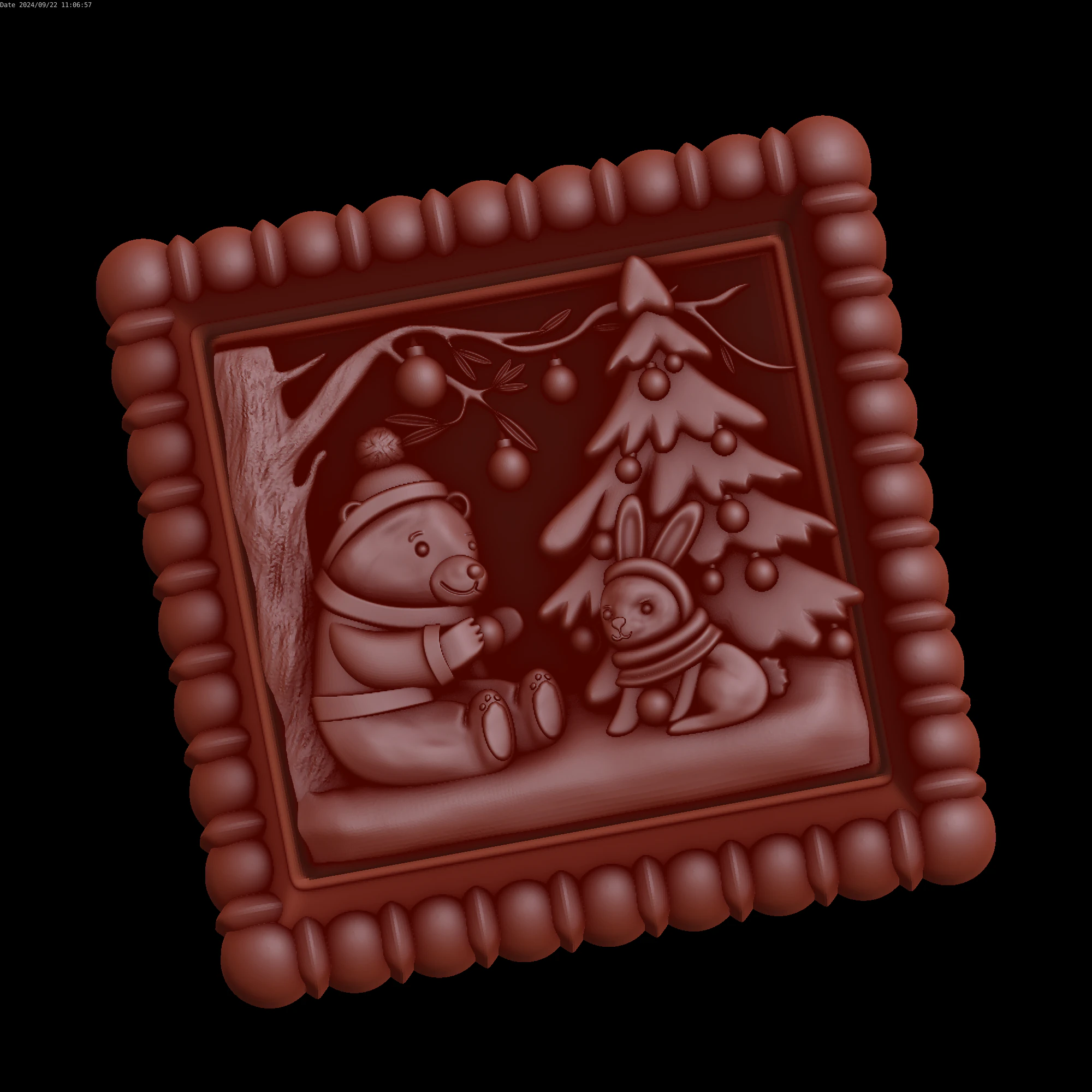 Relief 3D Model .c4d .max .obj .3ds .fbx .stl .blend 