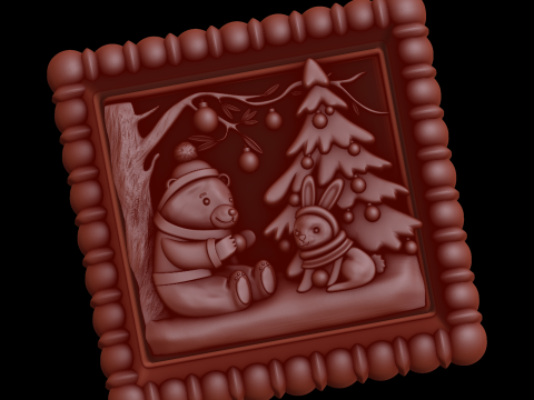 Relief 3D Model