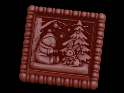 Relief Modello 3D