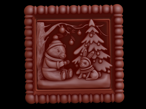Relief Modello 3D