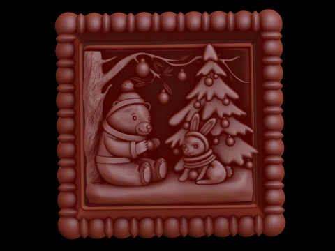 Relief 3D Model