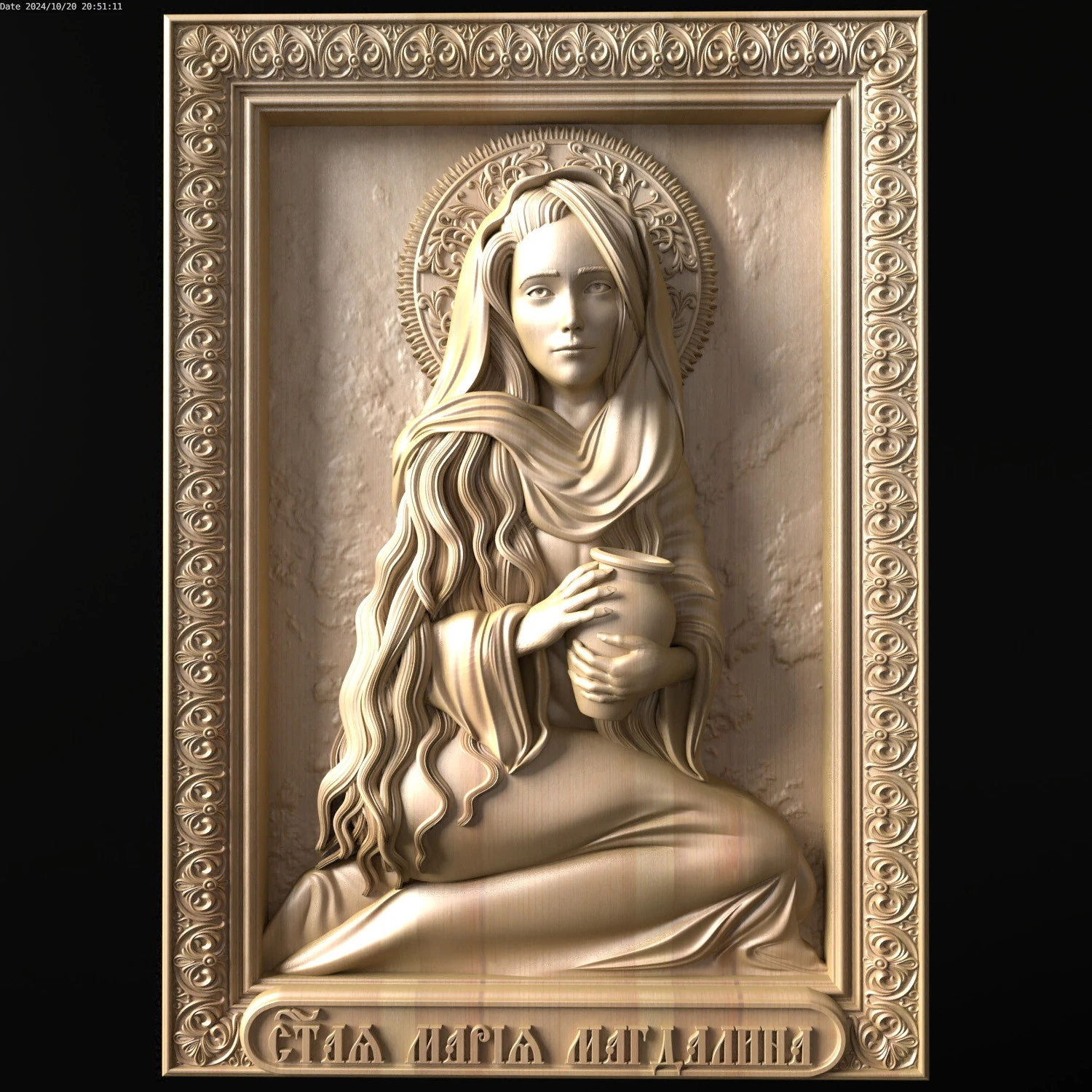 Relief 3D Model .c4d .max .obj .3ds .fbx .stl .blend