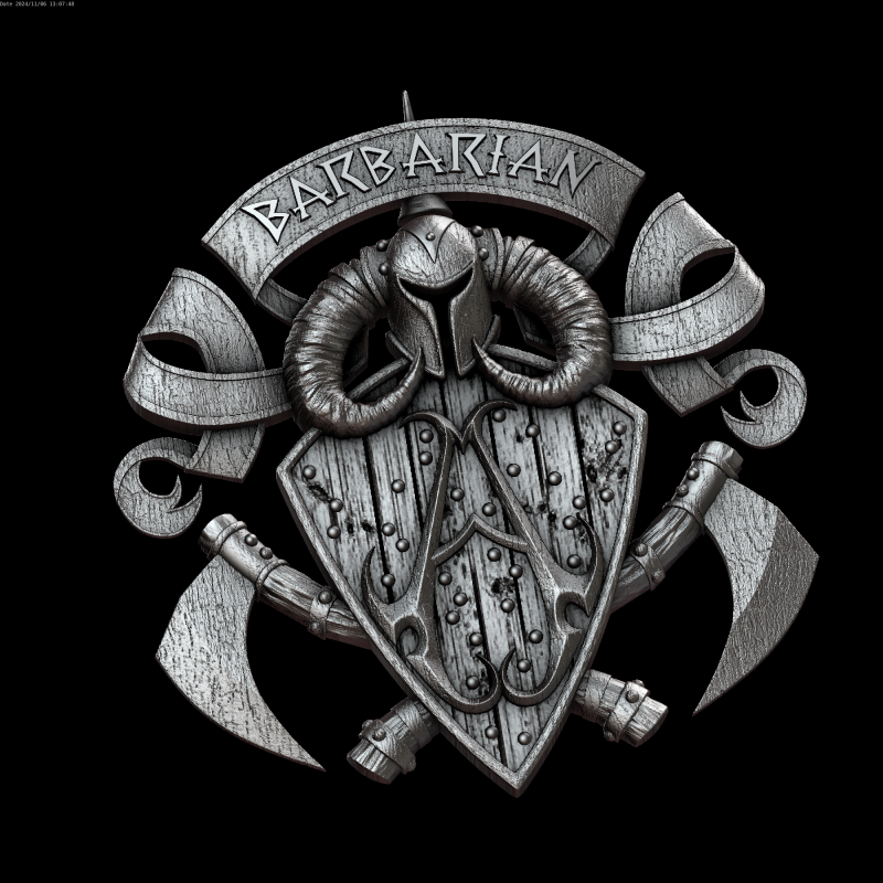 Relief 3D Model .c4d .max .obj .3ds .fbx .stl .blend 