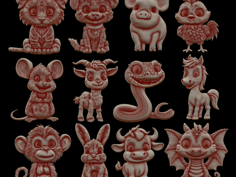 Relief Modelo 3D